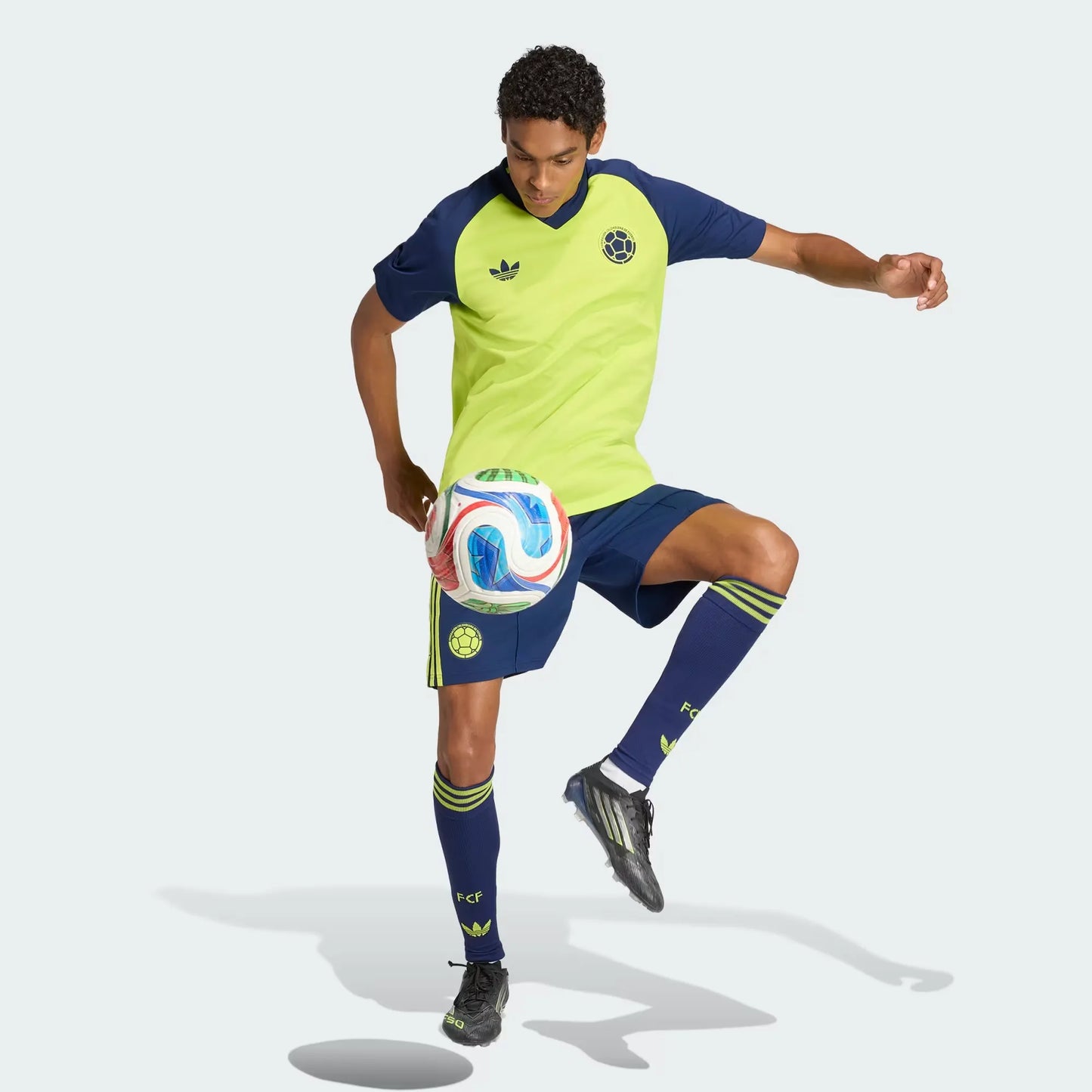 Camiseta Visitante Prepartido Selección Colombia 26