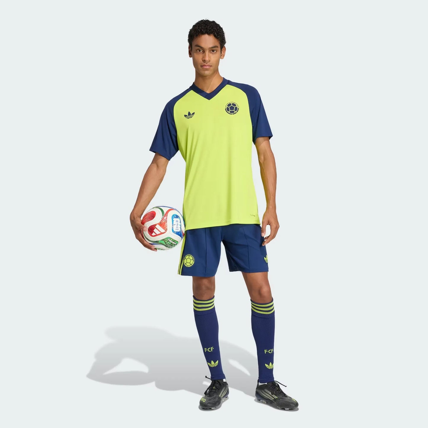 Camiseta Visitante Prepartido Selección Colombia 26