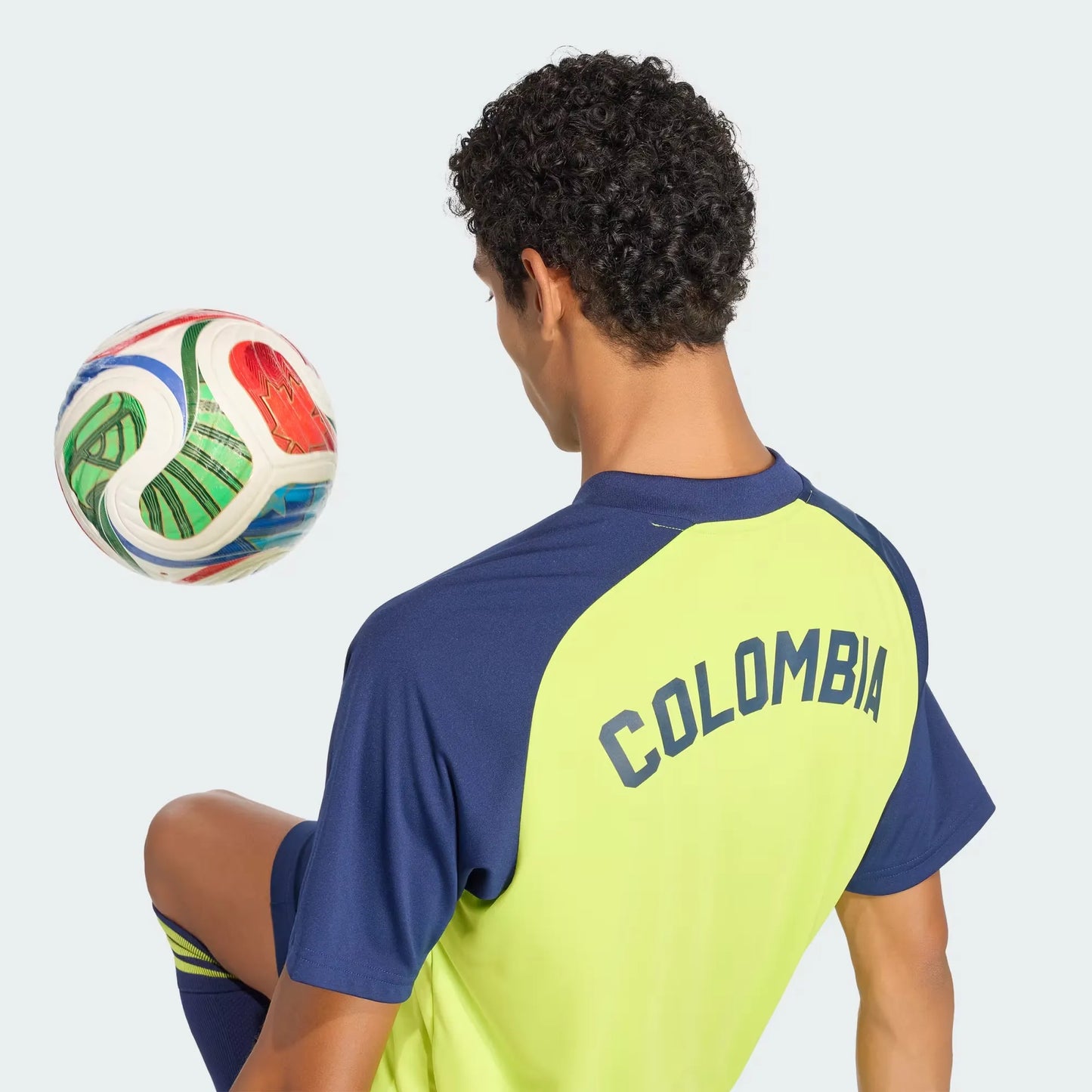 Camiseta Visitante Prepartido Selección Colombia 26