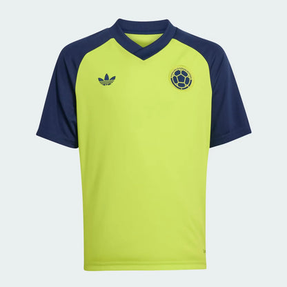 Camiseta Visitante Prepartido Selección Colombia 26 Niños