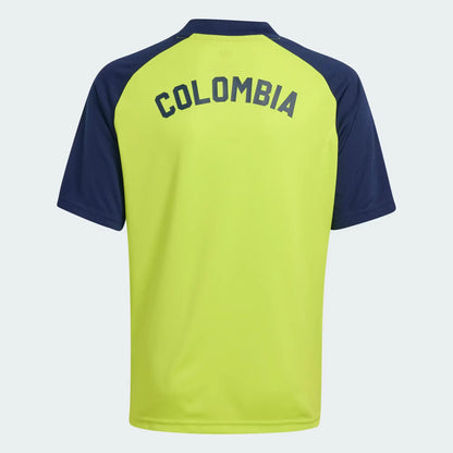 Camiseta Visitante Prepartido Selección Colombia 26 Niños