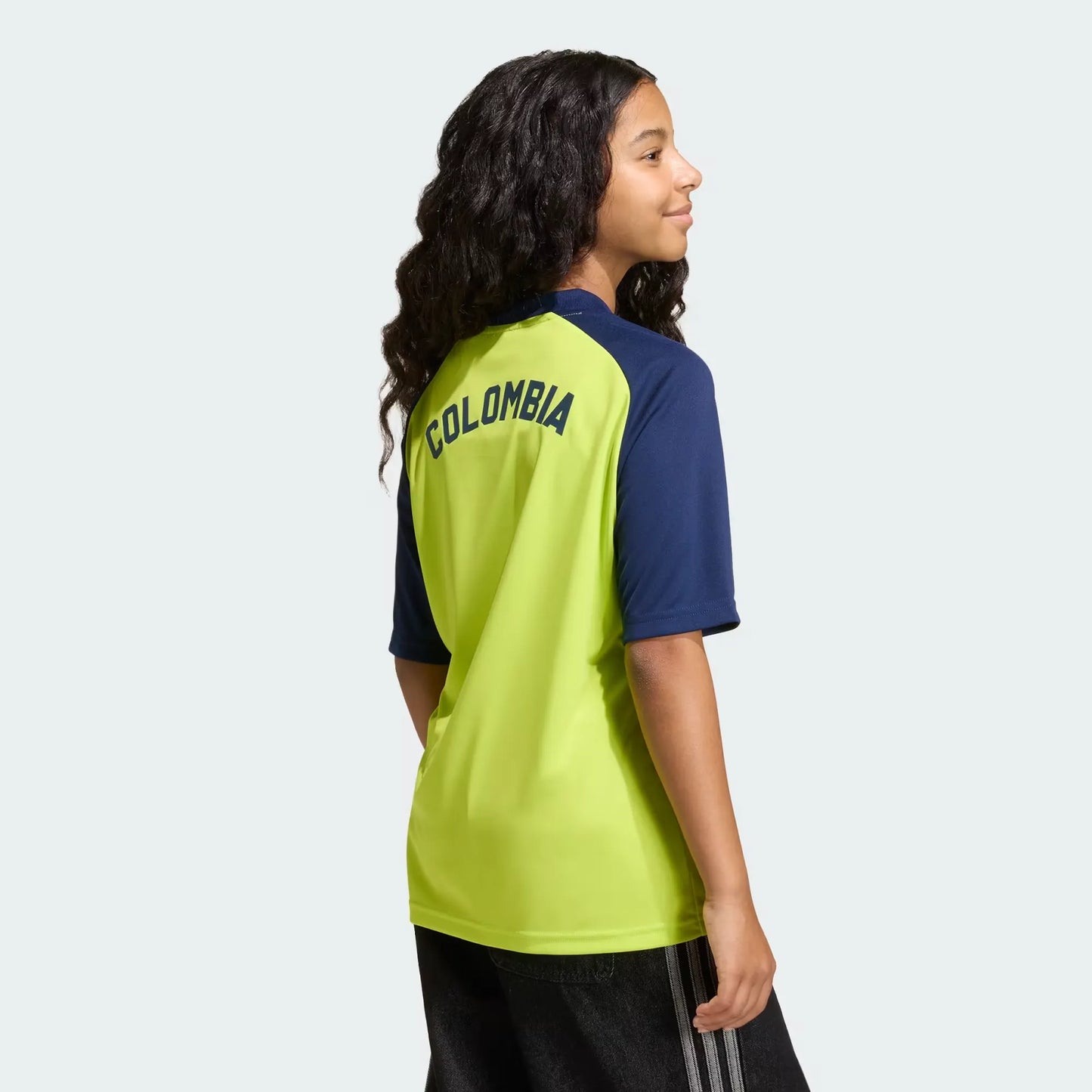 Camiseta Visitante Prepartido Selección Colombia 26 Niños