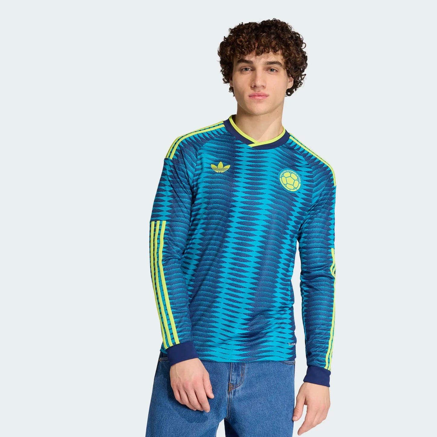 Camiseta Visitante Selección Colombia 26 Manga Larga