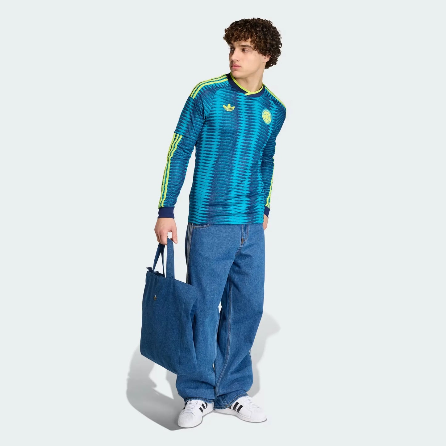 Camiseta Visitante Selección Colombia 26 Manga Larga
