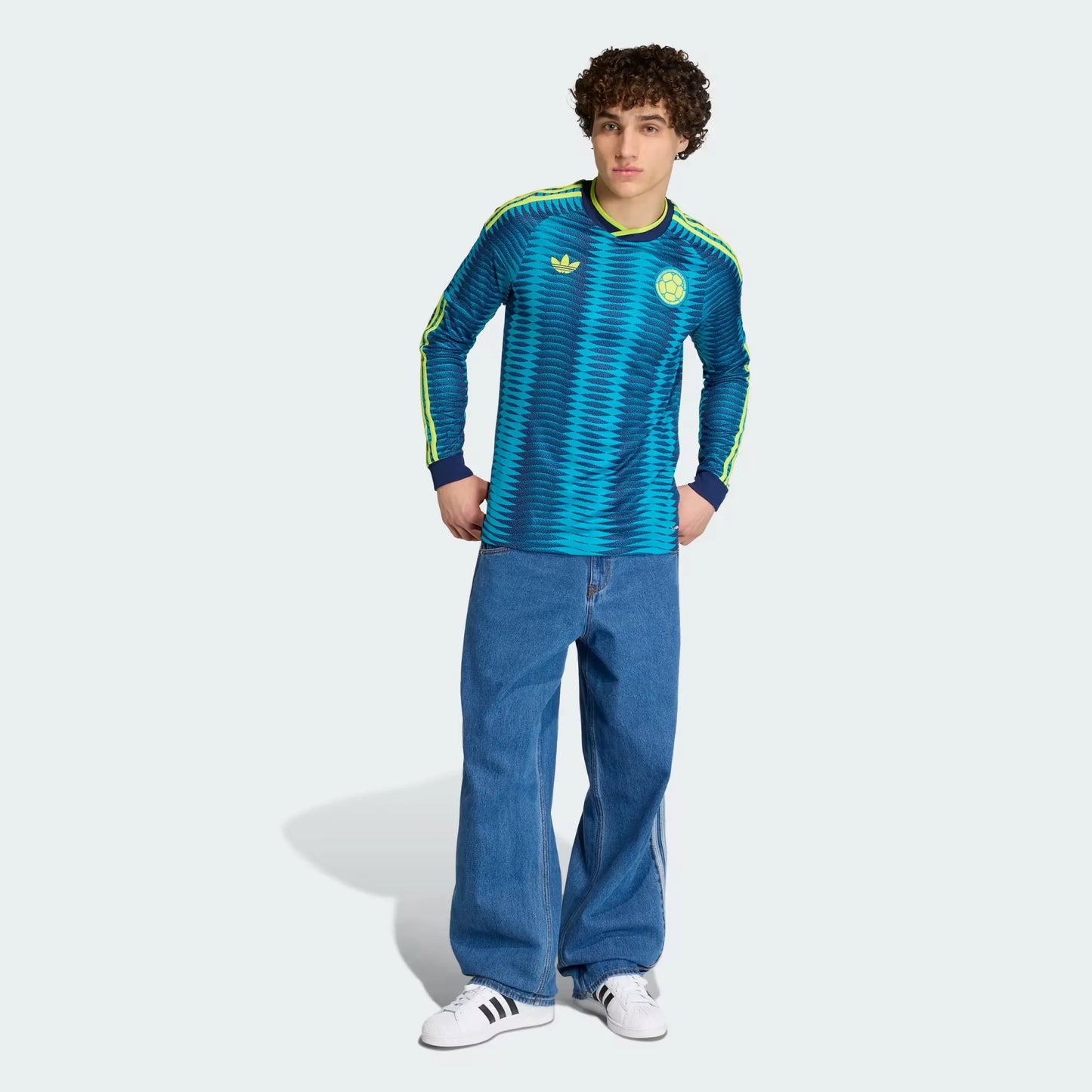 Camiseta Visitante Selección Colombia 26 Manga Larga