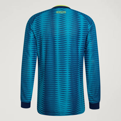 Camiseta Visitante Selección Colombia 26 Versión Jugador Manga Larga