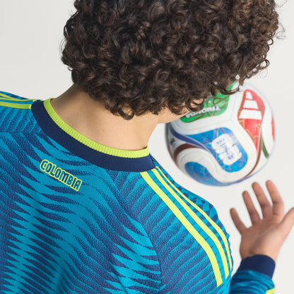 Camiseta Visitante Selección Colombia 26 Versión Jugador Manga Larga